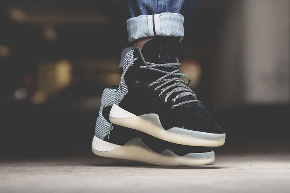 adidas tubular instinct low black