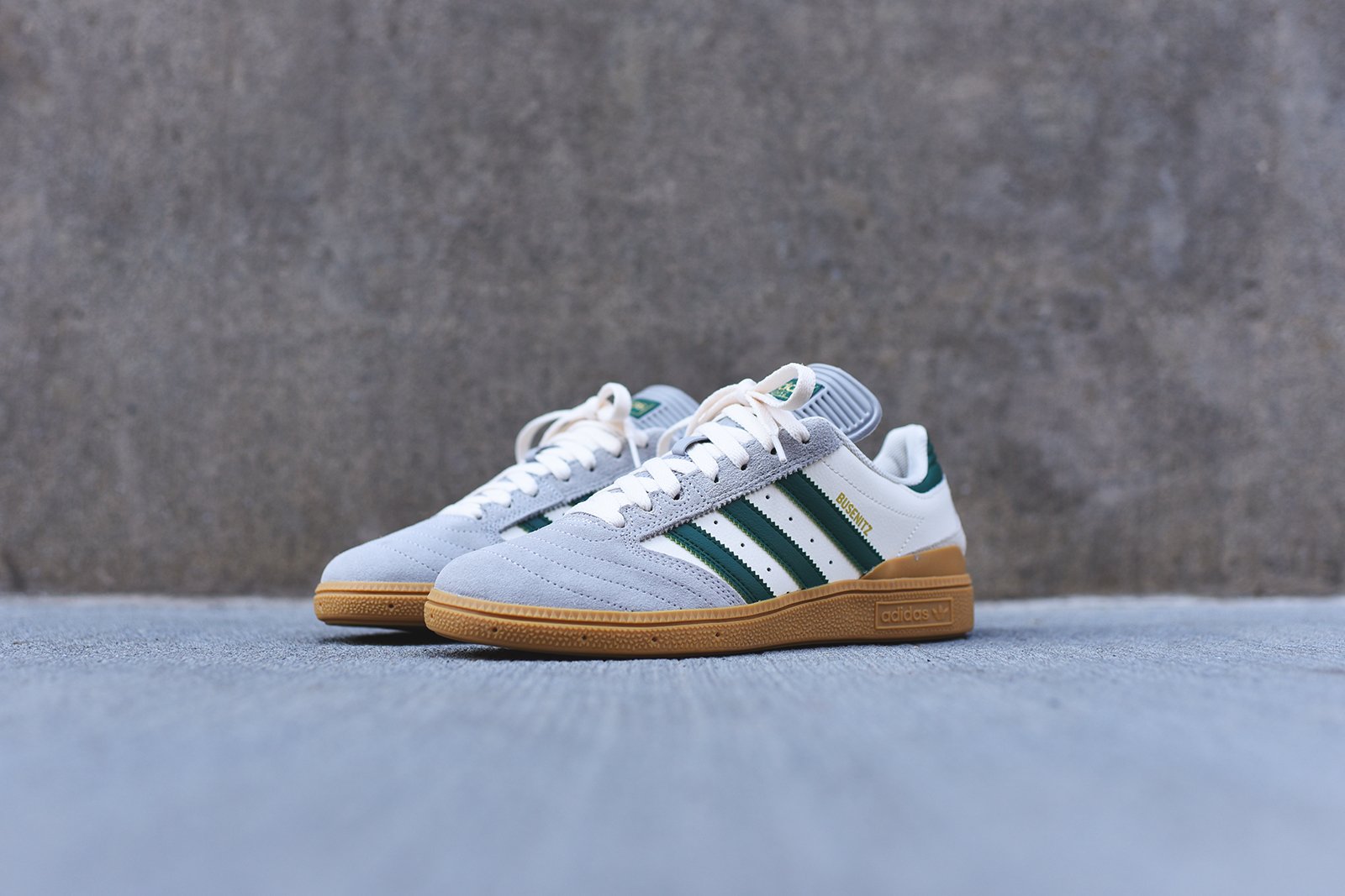 adidas busenitz white green